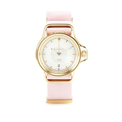 givenchy seventeen pink gold plated watch|Givenchy Seventeen .